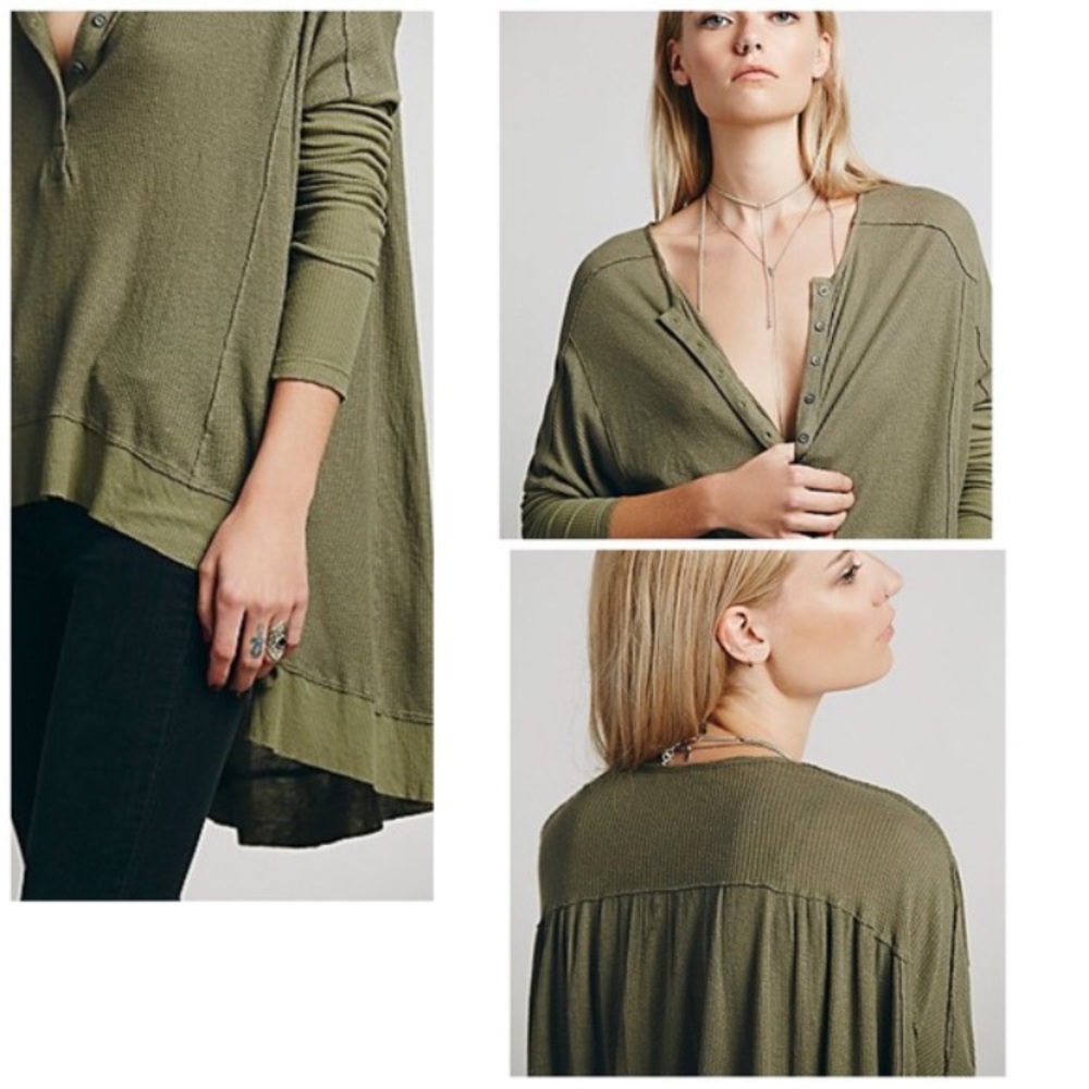 Free People • Benedict Canyon Henley - Picture 4 of 8